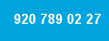 920 789 02 27